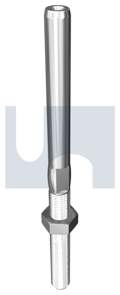 SWAGE STUD TERMINAL STAINLESS M 5 1/8 WIRE (L/HAND)